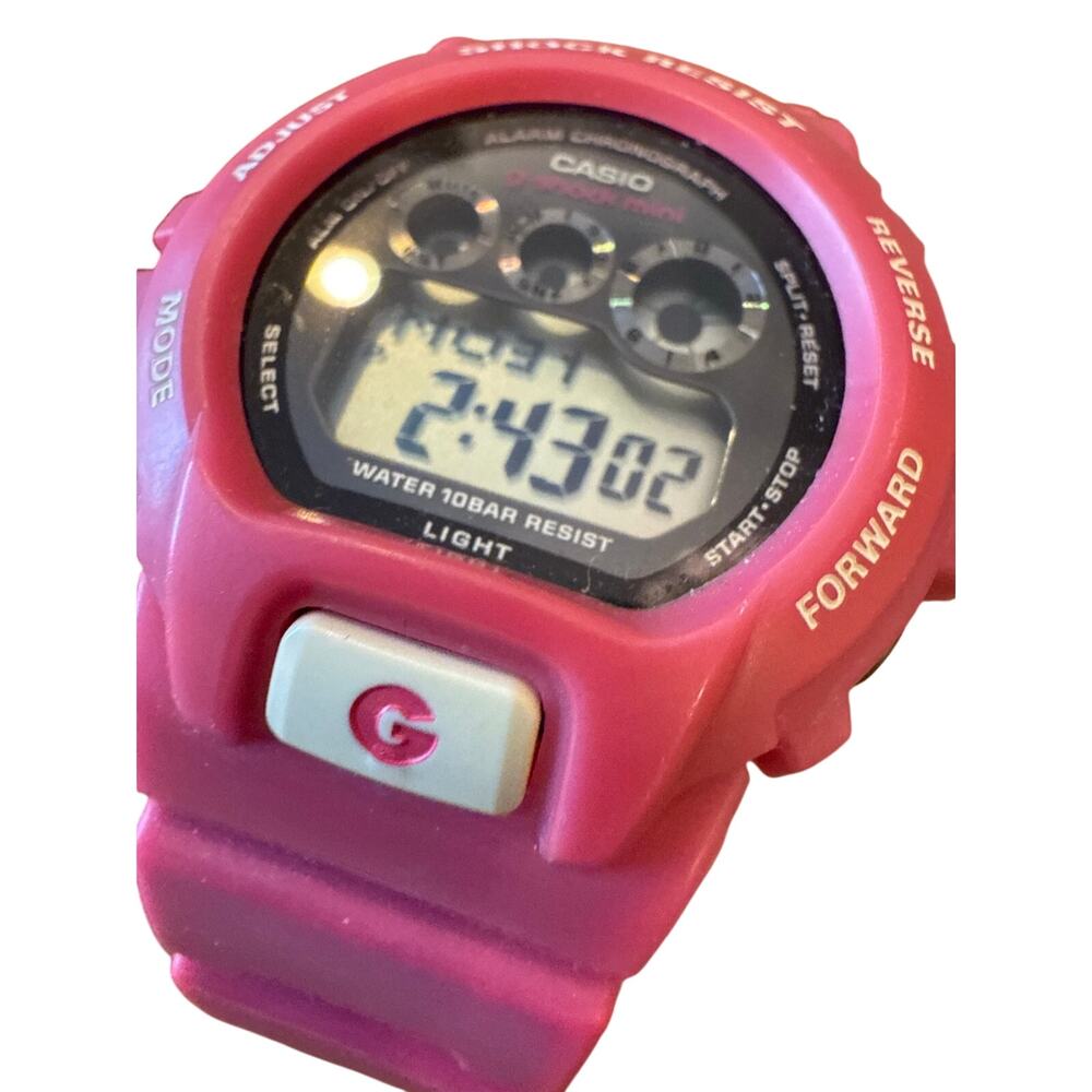 CASIO Pink G Shock Mini Digital Sports Watch GMN-691 Baby G Water Resistent
